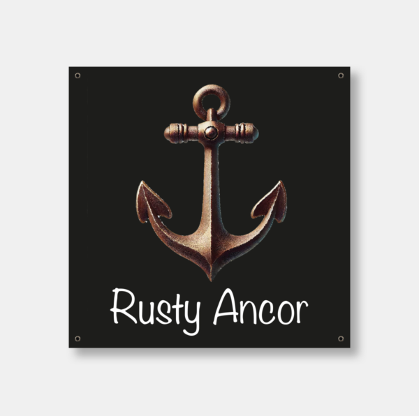 Dekluikzeiltje “Rusty Ancor”