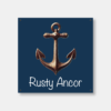 Dekluikzeiltje “Rusty Ancor”
