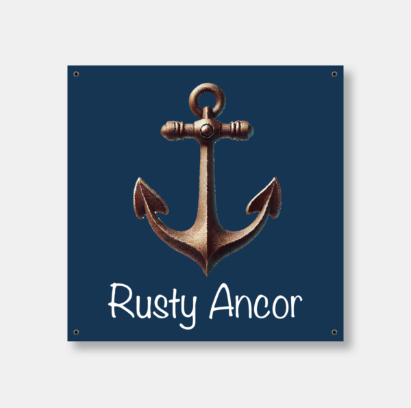 Dekluikzeiltje “Rusty Ancor”