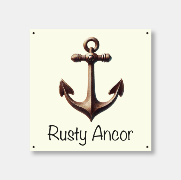 Dekluikzeiltje “Rusty Ancor”