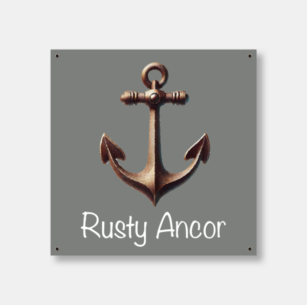Dekluikzeiltje “Rusty Ancor”